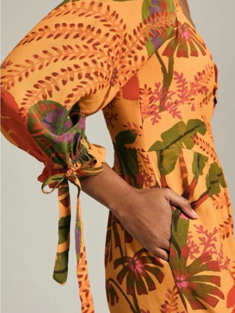 FARM Rio Sweetheart Jumpsuit 🦜 🧡 - Picture 4 of 9